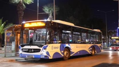 İzmir ulaşımına yılbaşı düzenlemesi