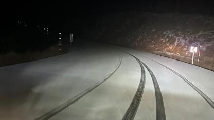 İzmir’e mevsimin ilk karı düştü