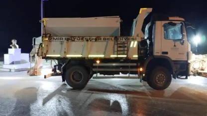 İzmir’in yüksek kesimlerinde kar alarmı