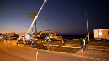 İZSU Güzelbahçe–Narlıdere hattındaki arızayı giderdi