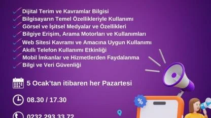 Kadınlar için dijital okuryazarlık eğitimi başlıyor