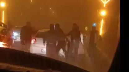 Mardin’de trafikte yol verme kavgası
