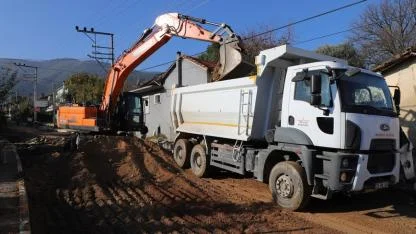 Menderes’te Asfalt Çalışması