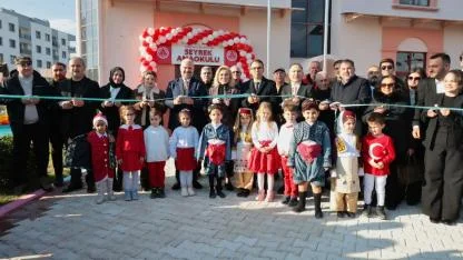 Menemen Belediyesi’nden eğitime bir açılış daha