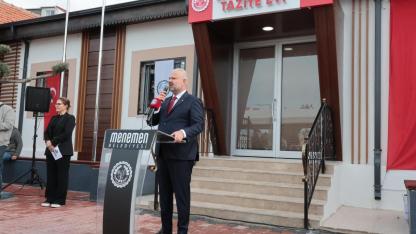 Menemen'de Koyundere Taziye Evi hizmete açıldı