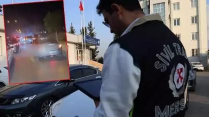 Mersin'de yol kapatan düğün konvoyuna katılanlara ceza