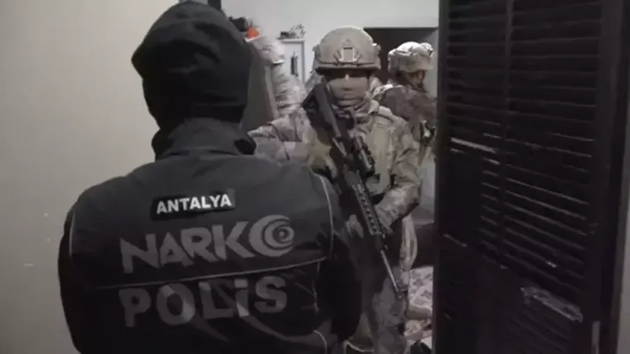&#039;Narkokapan Antalya&#039; operasyonunda 455 tutuklama