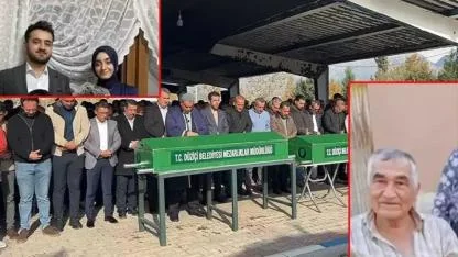 Osmaniye'deki kazada ölen 3 kişi toprağa verildi