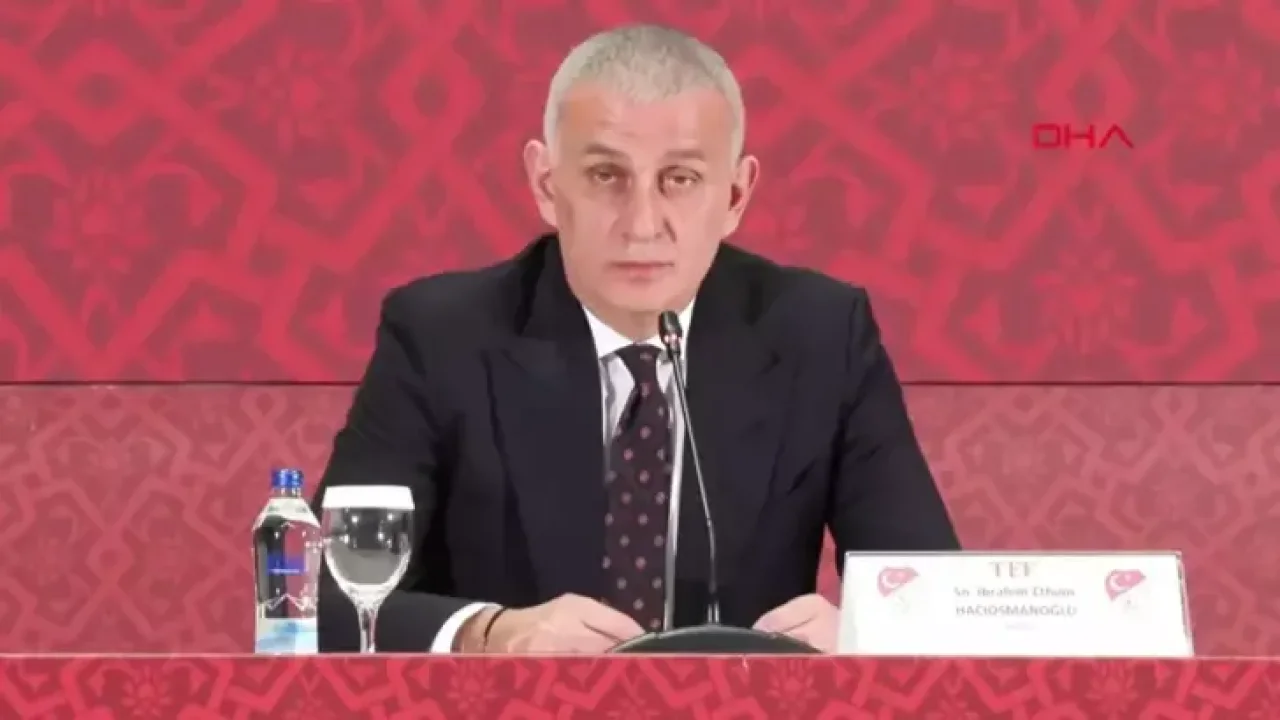 TFF Başkanı Hacıosmanoğlu&#039;ndan önemli açıklamalar