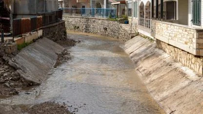 Yeni Foça’da taşkın kabusu bitti