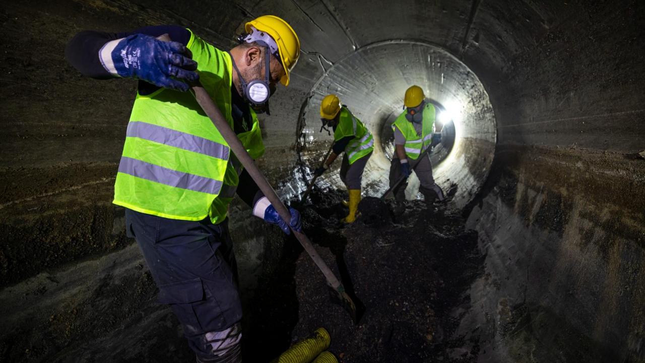 Yer altındaki temizlik Körfez’e nefes aldırıyor