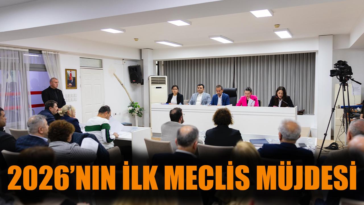 2026'nın ilk meclis müjdesi