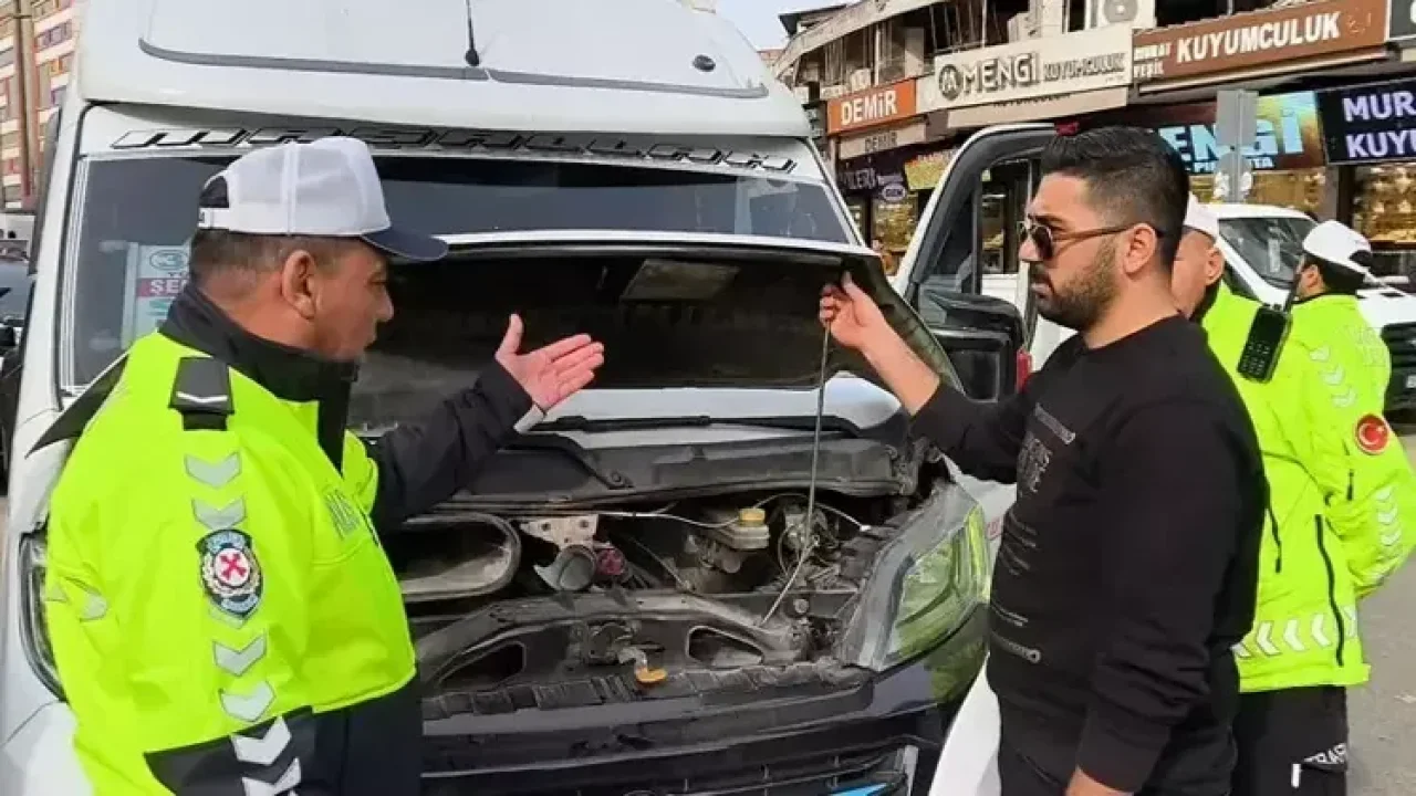 28 sürücüye toplam 116 bin 976 lira ceza kesildi