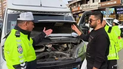 28 sürücüye toplam 116 bin 976 lira ceza kesildi