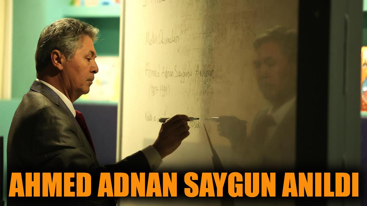 Ahmed Adnan Saygun, adını taşıyan merkezde anıldı