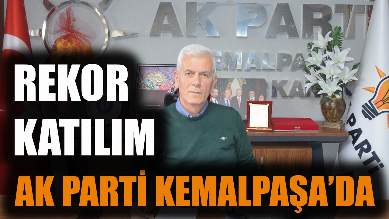 AK Parti Kemalpaşa’da  Rekor Katılım
