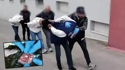 Aracında 66 bin 600 uyuşturucu hap ele geçirildi