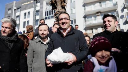 Balçova’da Kar Şenliği Coşkusu