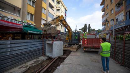 Bayraklı’da su baskınlarına 140 milyonluk çözüm