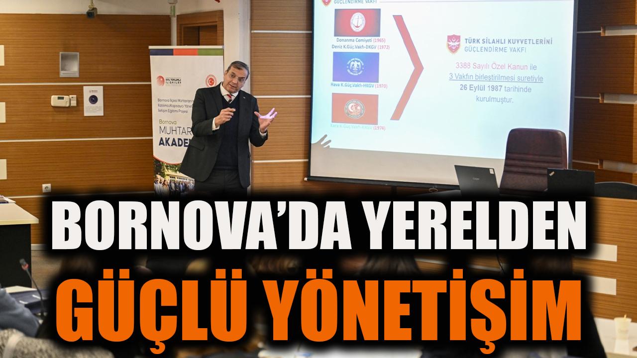 Bornova’da yerelden güçlü yönetişim