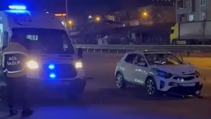 Bursa’da iki otomobil çarpıştı