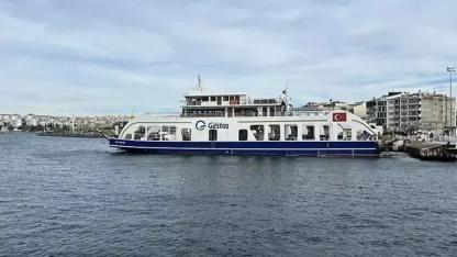 Çanakkale'de feribot seferlerine fırtına engeli