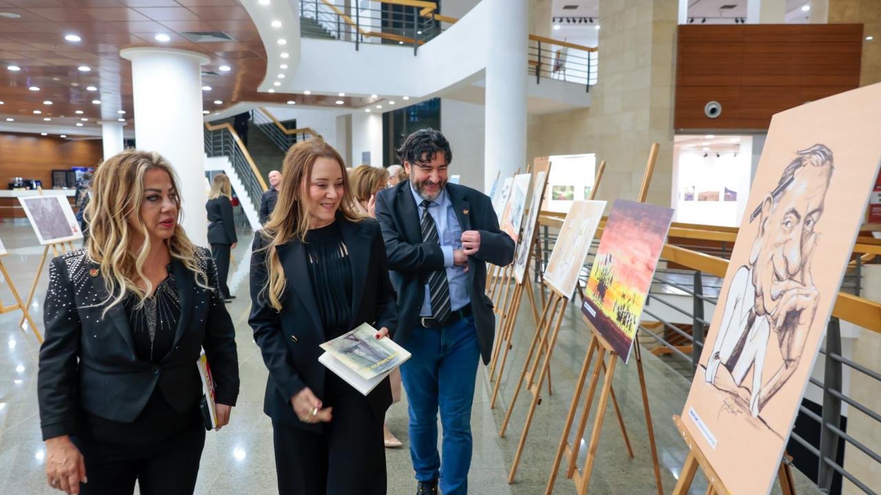 Eflatun Nuri’de barış ve özgürlük vurgusu