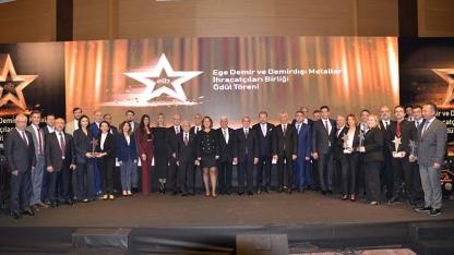 Ege ihracatının yıldızlarının gurur gecesi