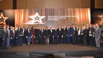 Ege ihracatının yıldızlarının gurur gecesi