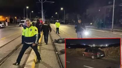 Eskişehir’de otomobil yayaların arasına daldı