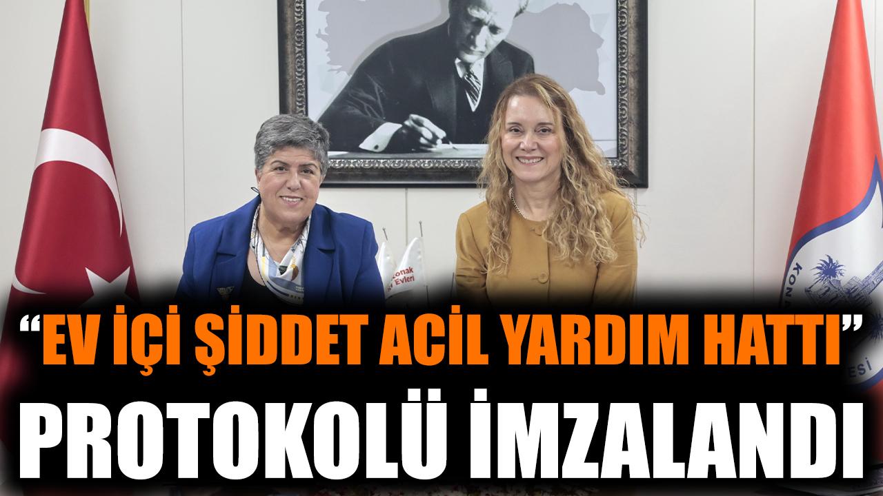 ‘Ev İçi Şiddet Acil Yardım Hattı’ protokolü imzalandı