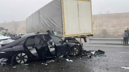 Gaziantep'te 10 araçlı zincirleme kaza