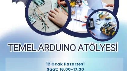 Gençler için ücretsiz Arduino atölyesi