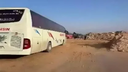 Halep’te SDG’nin tahliye süreci başladı