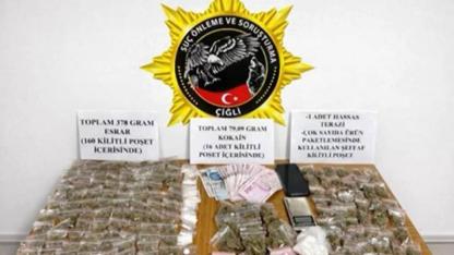 İzmir’de 16 yaşındaki çocuk torbacı, suçüstü yakalandı