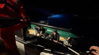 İzmir'de 43 düzensiz göçmen yakalandı