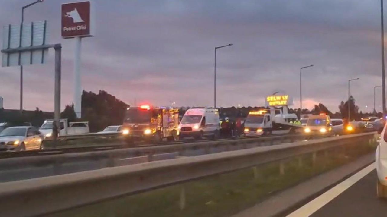 İzmir'de zincirleme trafik kazası