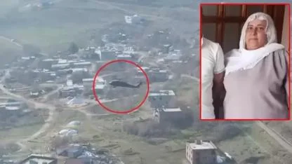 Kayıp kadın, 9’uncu günde helikopter desteğiyle aranıyor