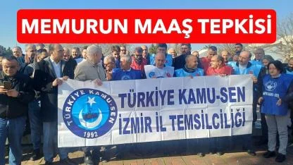 Memurlar maaş zammına tepkili