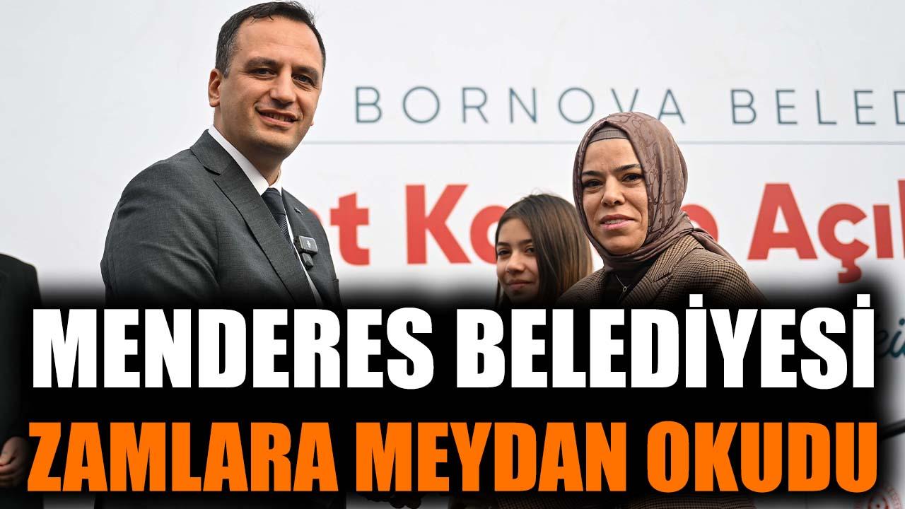 Menderes Belediyesi Zamlara Meydan Okudu