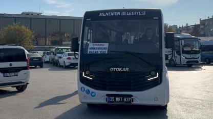 Menemen’de ulaşımın yıldızı ücretsiz ring servisler