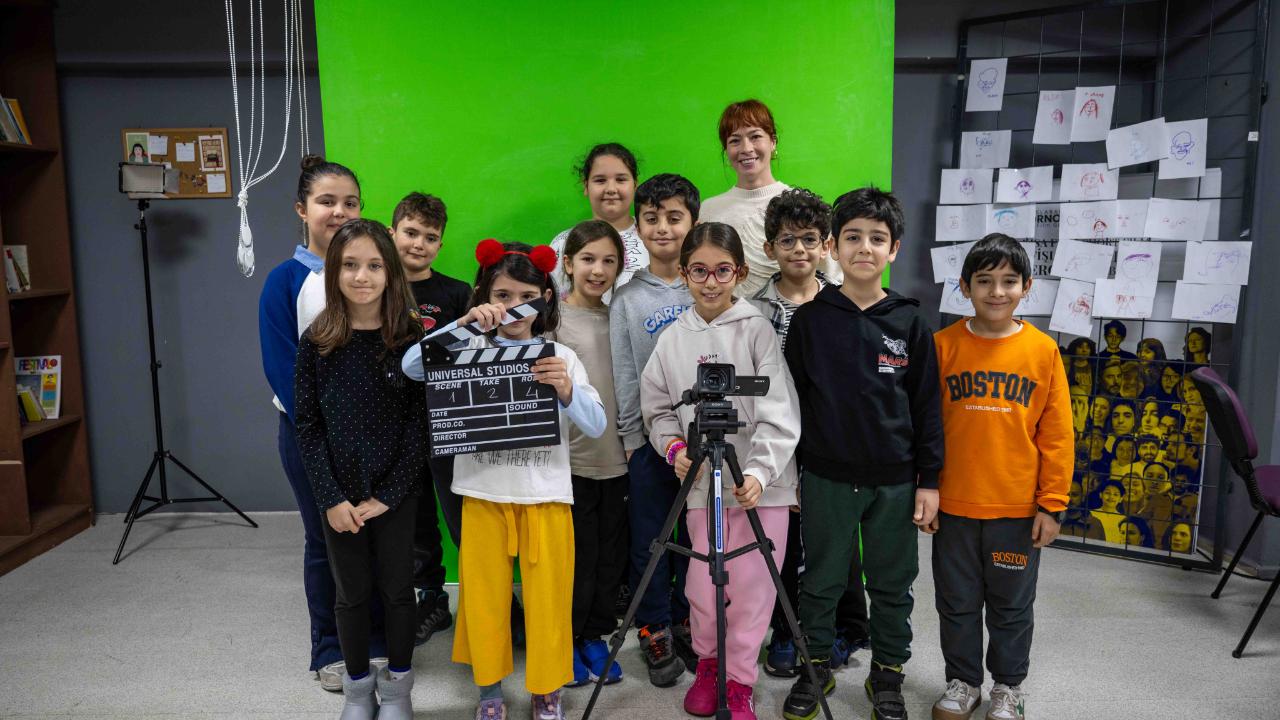 Minik yönetmenler Bornova’da yetişiyor