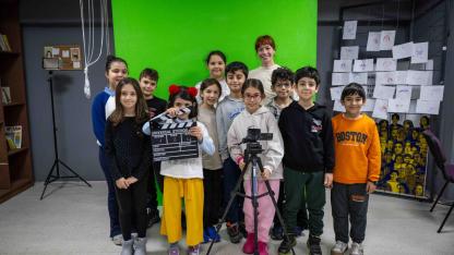 Minik yönetmenler Bornova’da yetişiyor