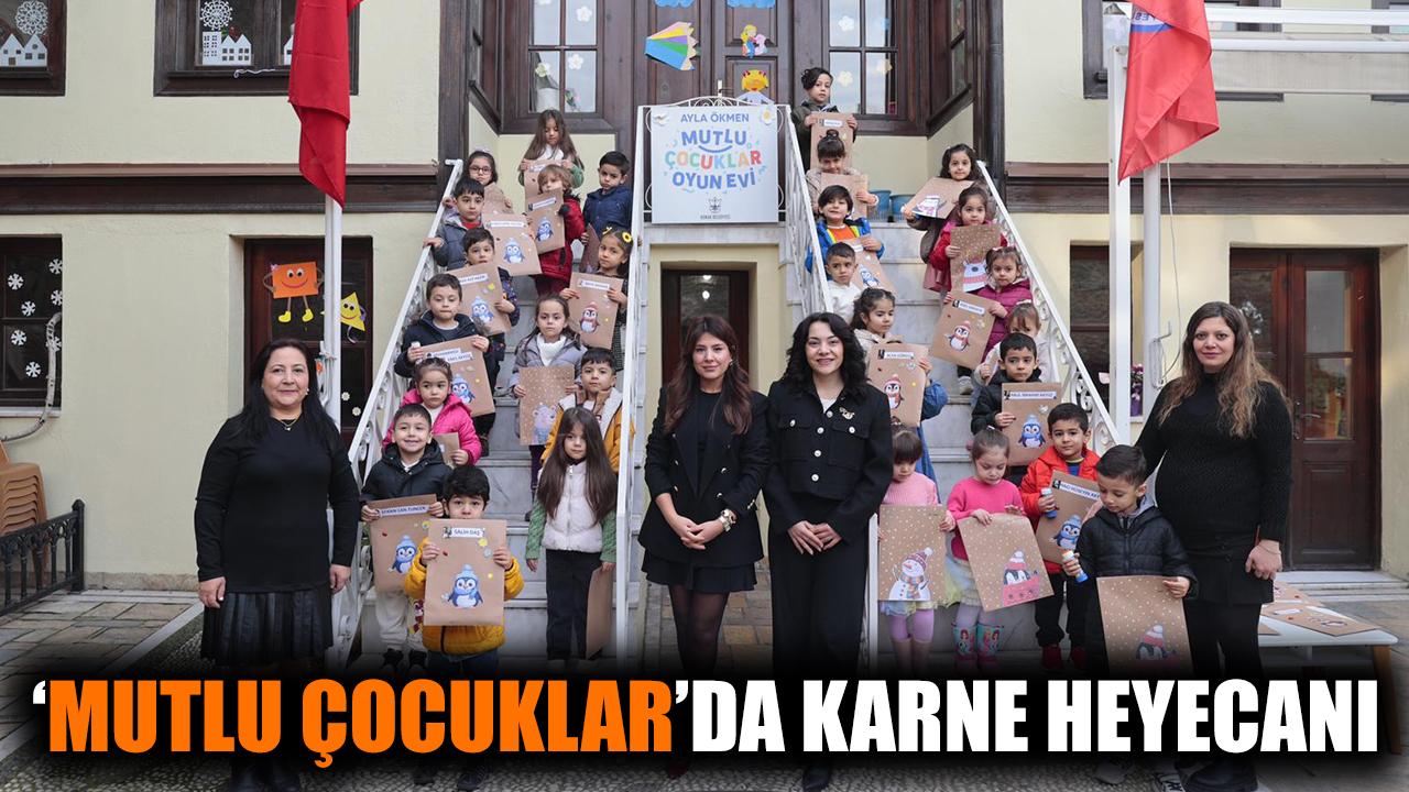 ‘Mutlu Çocuklar’da karne heyecanı