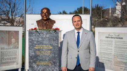 Ölümün 14. Yılında Bornova’da Denktaş’a Vefa