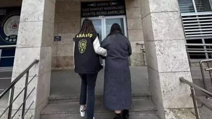 Otel odasında bıçaklı gaspa tutuklama