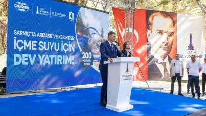 Sarnıç’ta içme suyu hatları yenileniyor