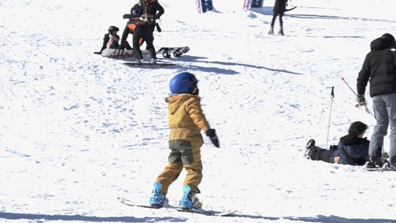 Uludağ’da sömestr hareketliliği zirveye çıktı