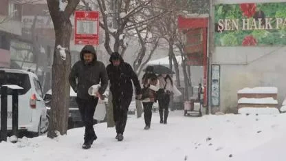 Yurtta kar yağışı etkili oldu