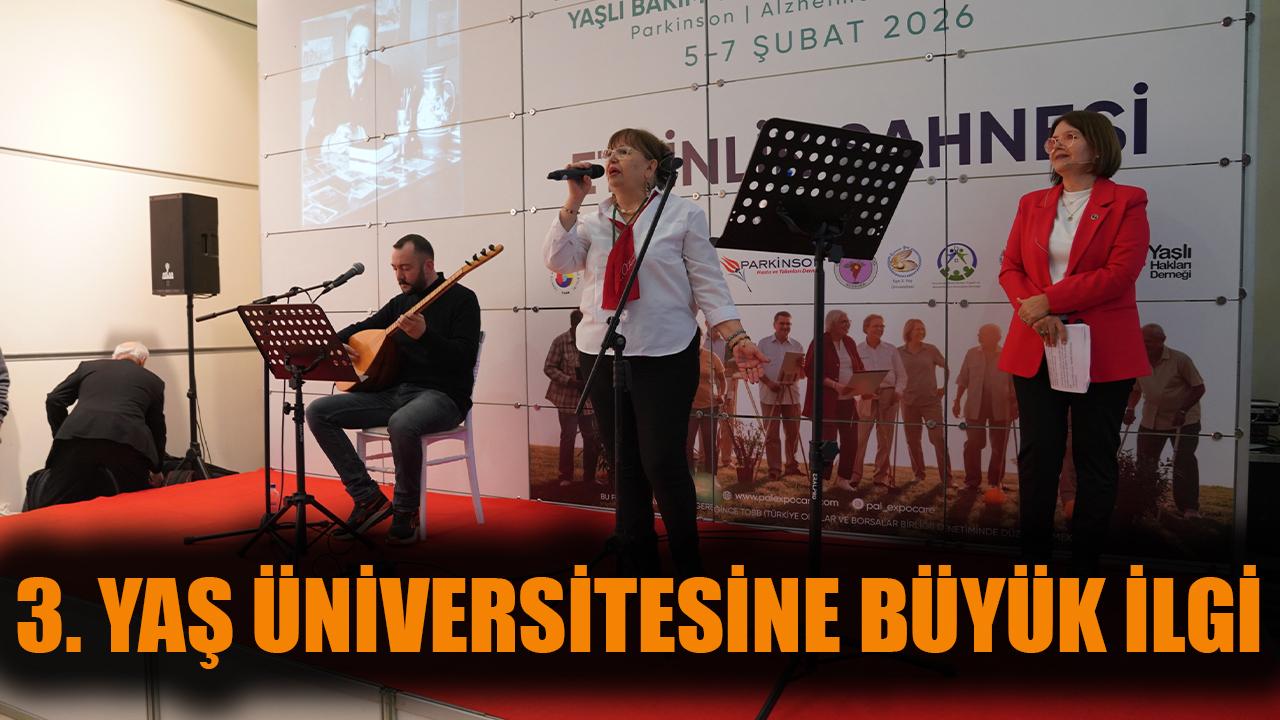 3. Yaş Üniversitesine büyük ilgi